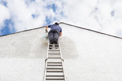 Peinture extérieure à Échauffour — façades et ravalement